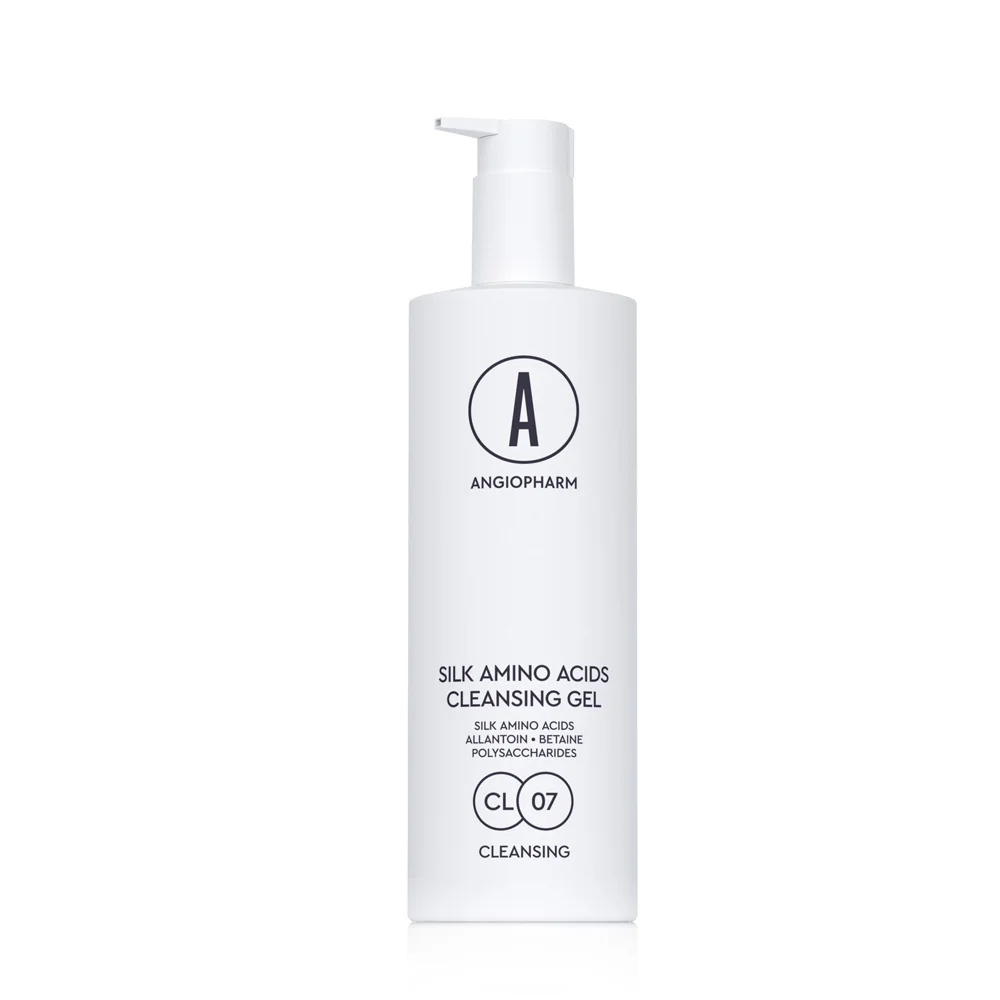ANGIOPHARM SILK AMINO ACIDS CLEANSING GEL, 50ml/150ml/200ml/400ml
