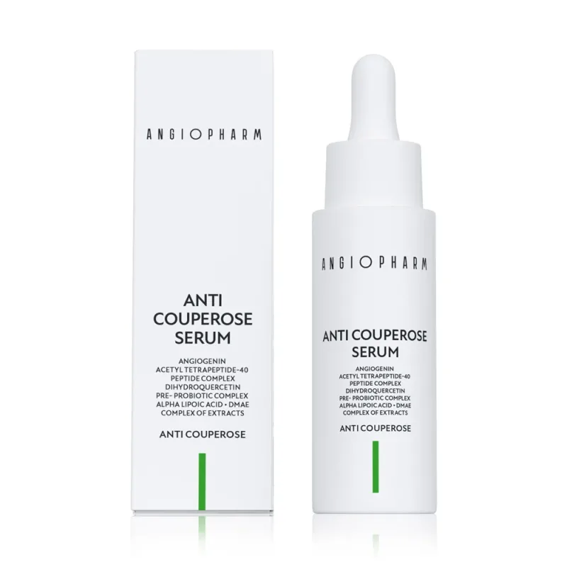 ANGIOPHARM ANTI COUPEROSE SERUM, 30ml.