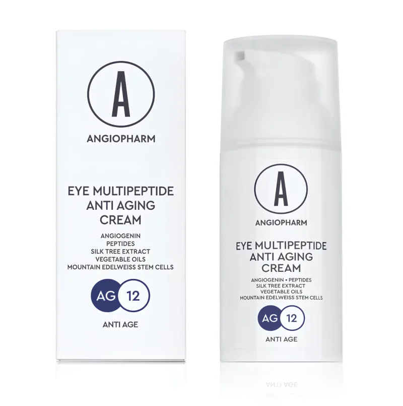 ANGIOPHARM EYE MULTIPEPTIDE ANTI AGING CREAM, 5ml/30ml.