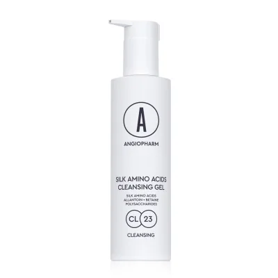 ANGIOPHARM SILK AMINO ACIDS CLEANSING GEL, 50ml/150ml/200ml/400ml