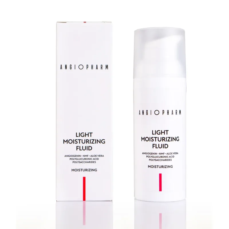 ANGIOPHARM LIGHT MOISTURIZING FLUID, 50ml/200ml