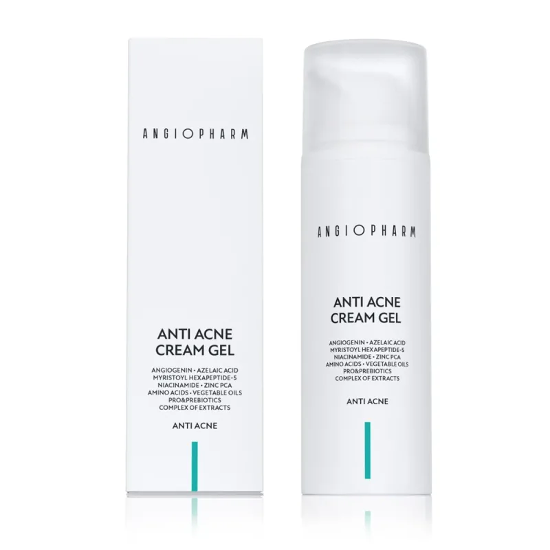 ANGIOPHARM ANTI ACNE CREAM GEL, 7ml/50ml/200ml.