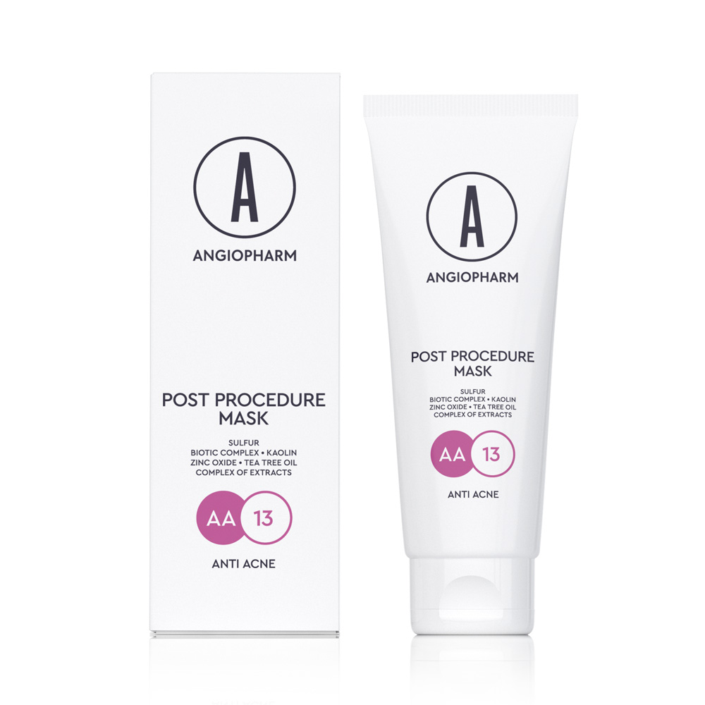 ANGIOPHARM POST PROCEDURE MASK, 75ml.