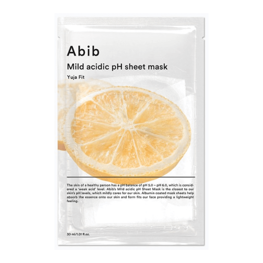 MILD ACIDIC PH SHEET MASK, 30ml.