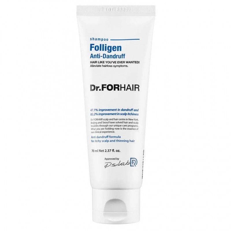 FOLLIGEN ANTI-DANDRUFF SHAMPOO, 70ml.