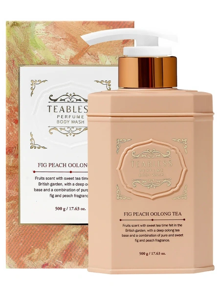 FIG PEACH OOLONG TEA PERFUME BODY WASH, 500g.