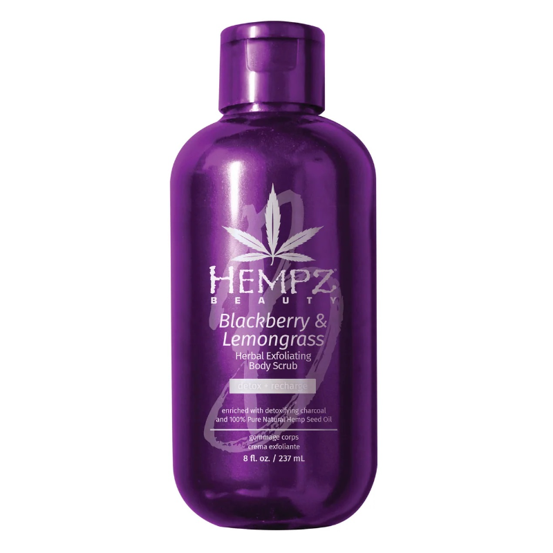 BLACKBERRY & LEMONGRASS BODY SCRUB, 235ml.
