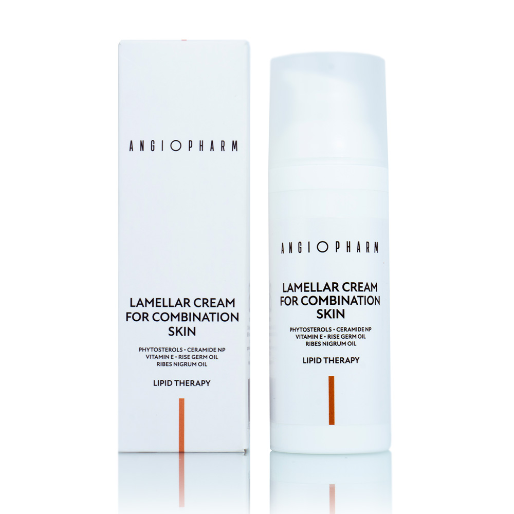 LAMELLAR CREAM FOR COMBINATION SKIN, 50ml,7 ml.