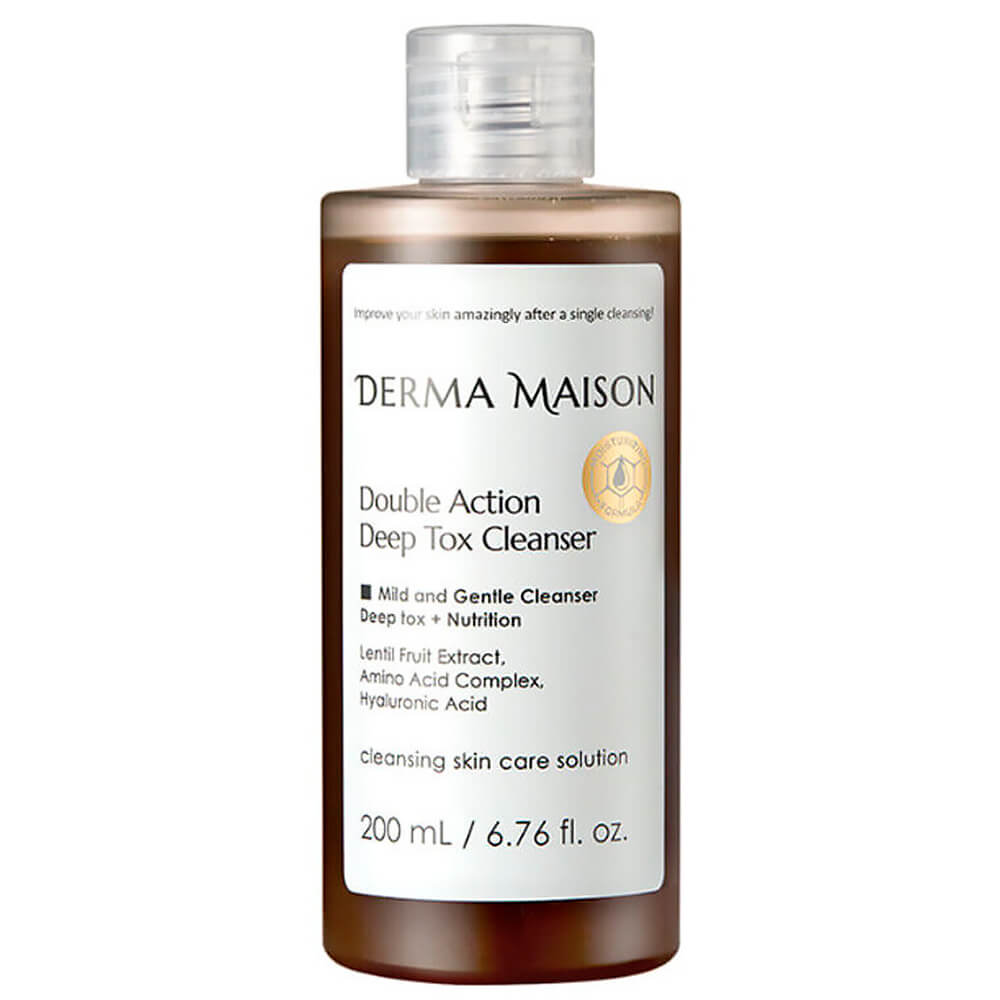DOUBLE ACTION DEEP TOX CLEANSER, 200ml.