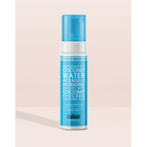 Coconut Water Self Tan Foam, 200 ml.