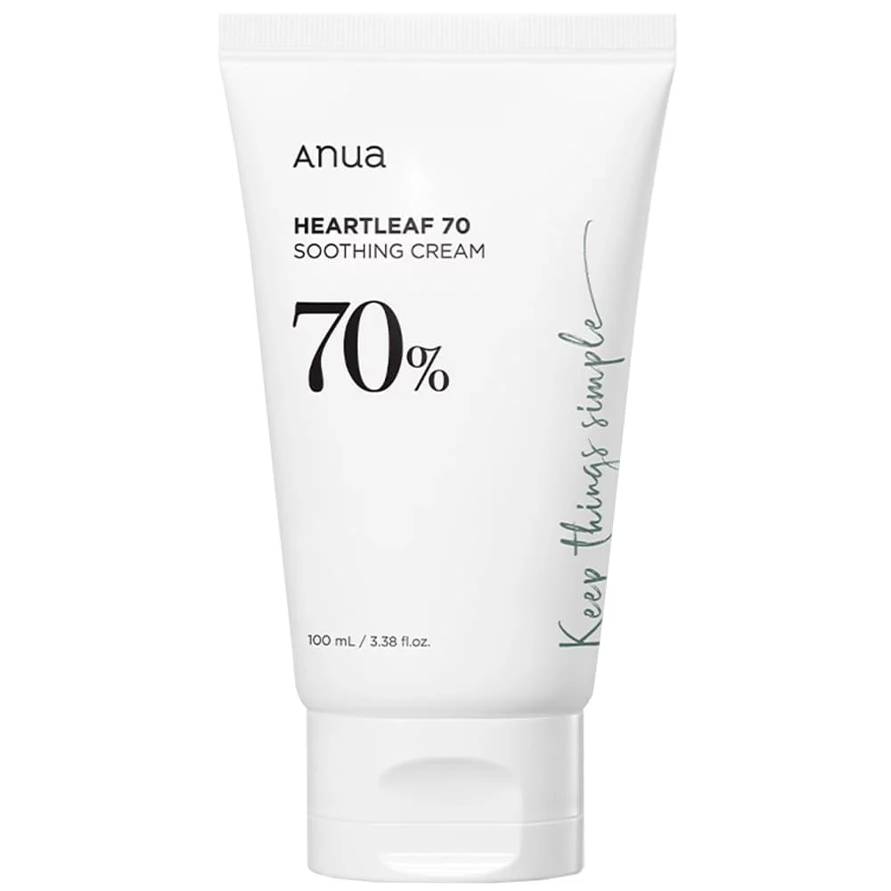 Heartleaf 70% Soothing Cream, 100ml.