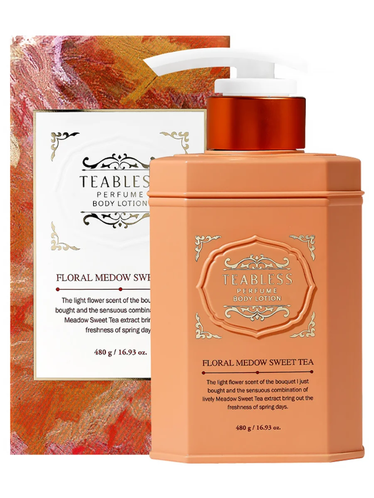 FLORAL MEDOW SWEET TEA BODY LOTION, 480g.