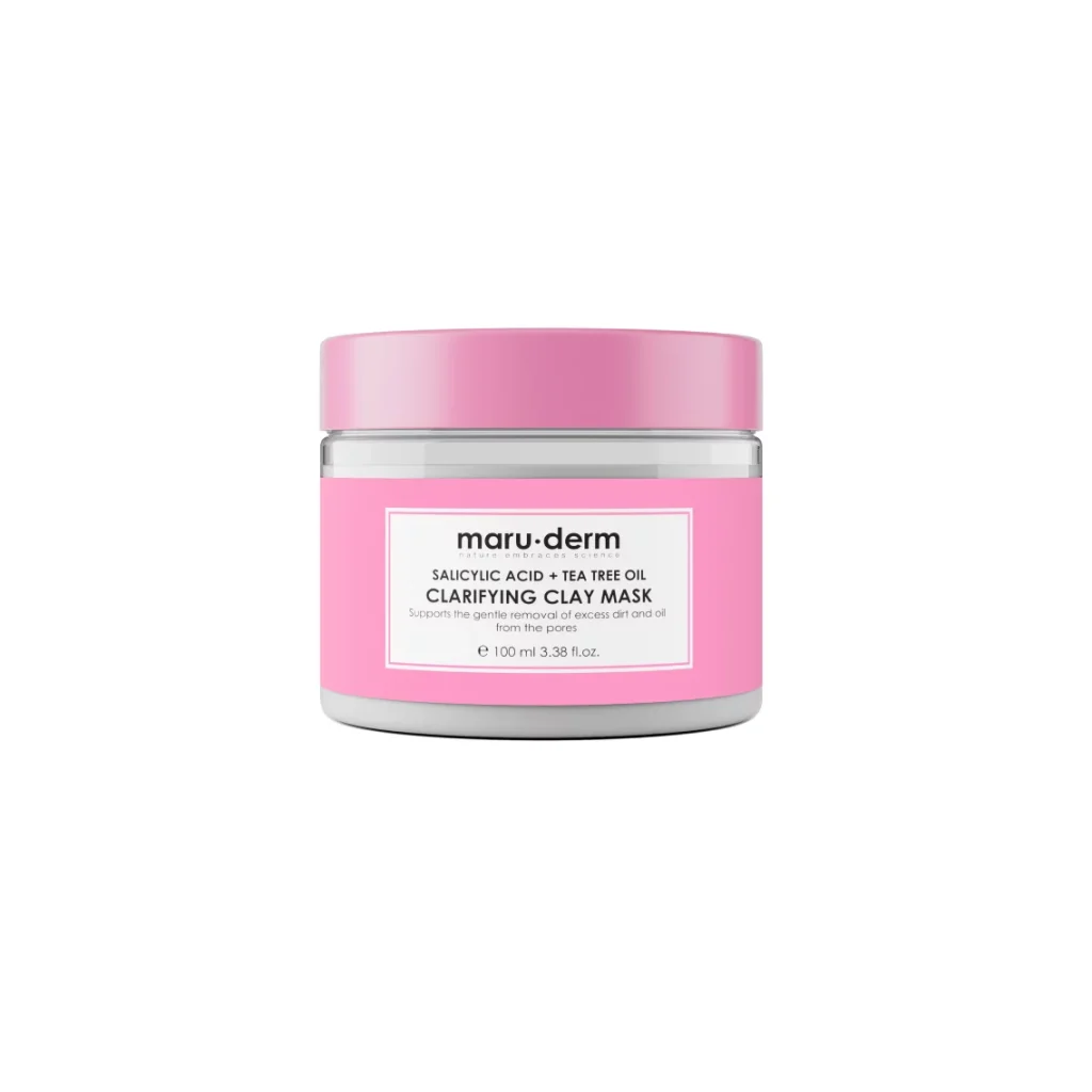 SALICYLIC ACID + TEA TREE OIL CLARIFYING CLAY MASK, 100ml.