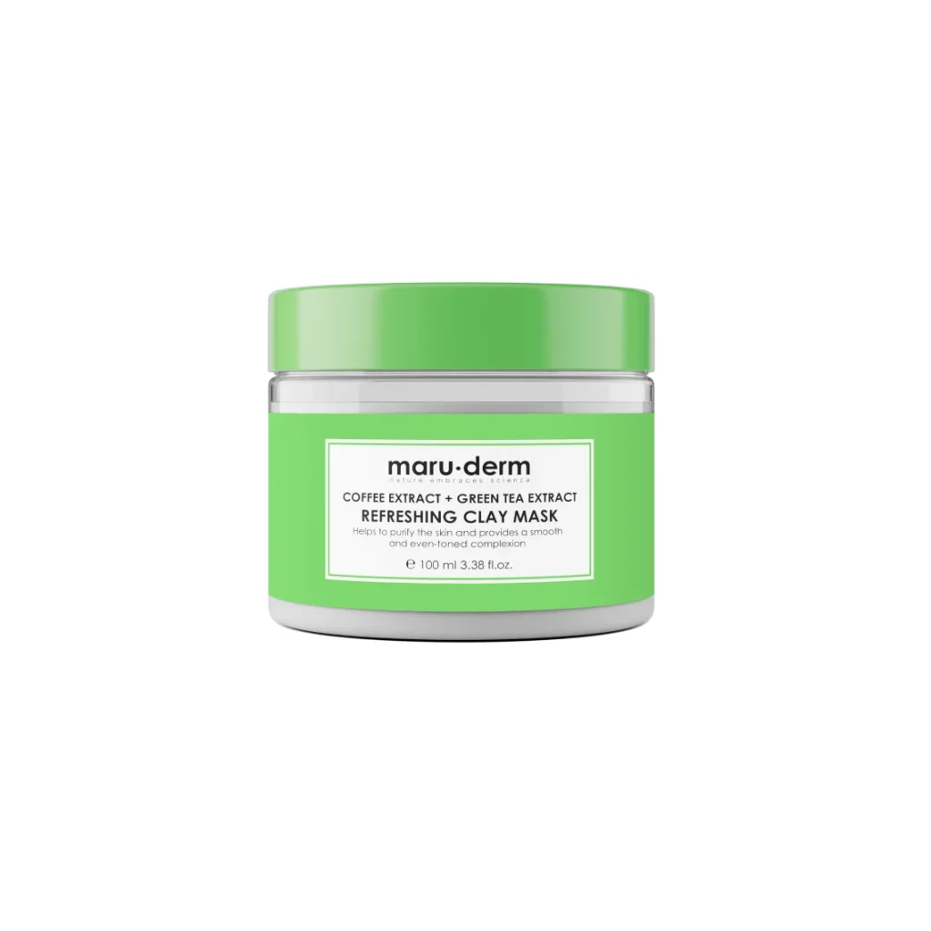 COFFEE EXTRACT + GREEN TEA EXTRACT REFRESHING CLAY MASK, 100ml.
