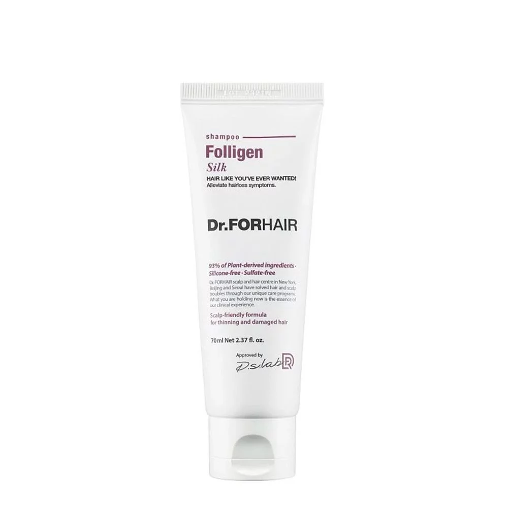 FOLLIGEN SILK SHAMPOO, 70ml.