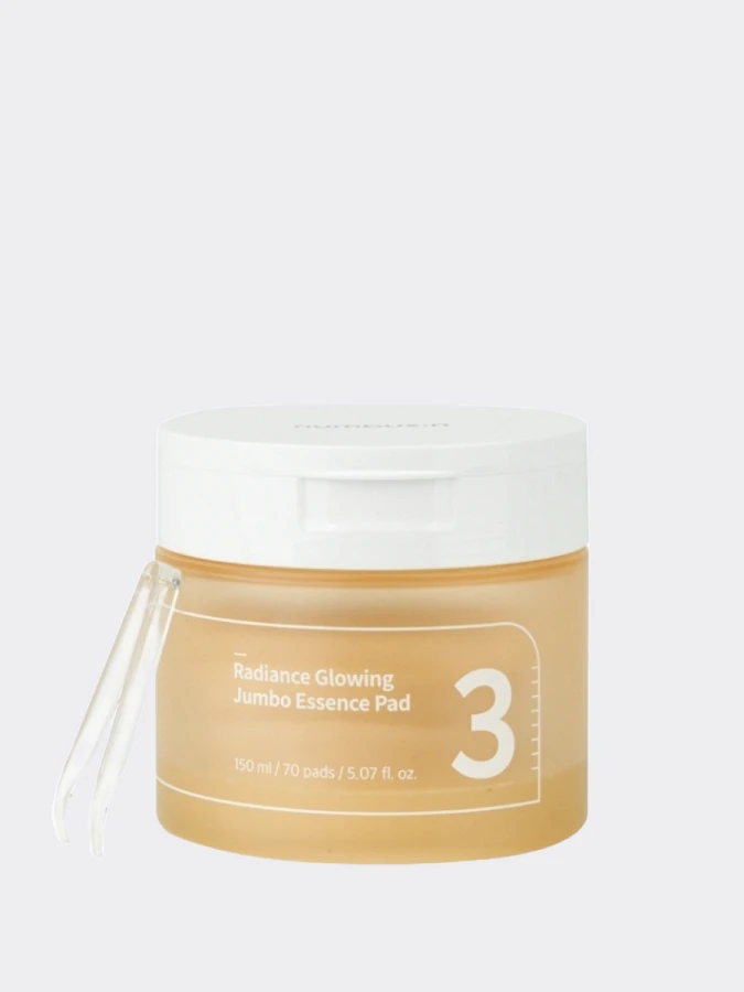 NO.3 RADIANCE GLOWING JUMBO ESSENCE PAD, 70ea.