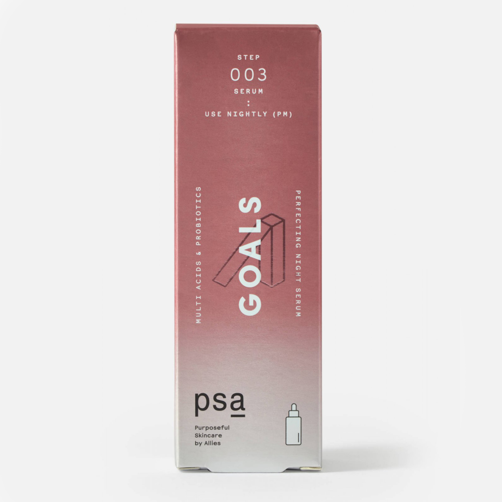 GOALS MULTI ACIDS PROBIOTICS PERFECTING NIGHT SERUM, 30ml.