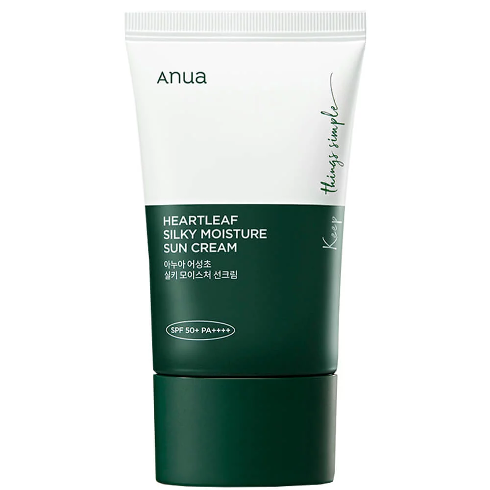 Heartleaf Silky Moisture Sun Cream SPF50+PA++++, 50ml.