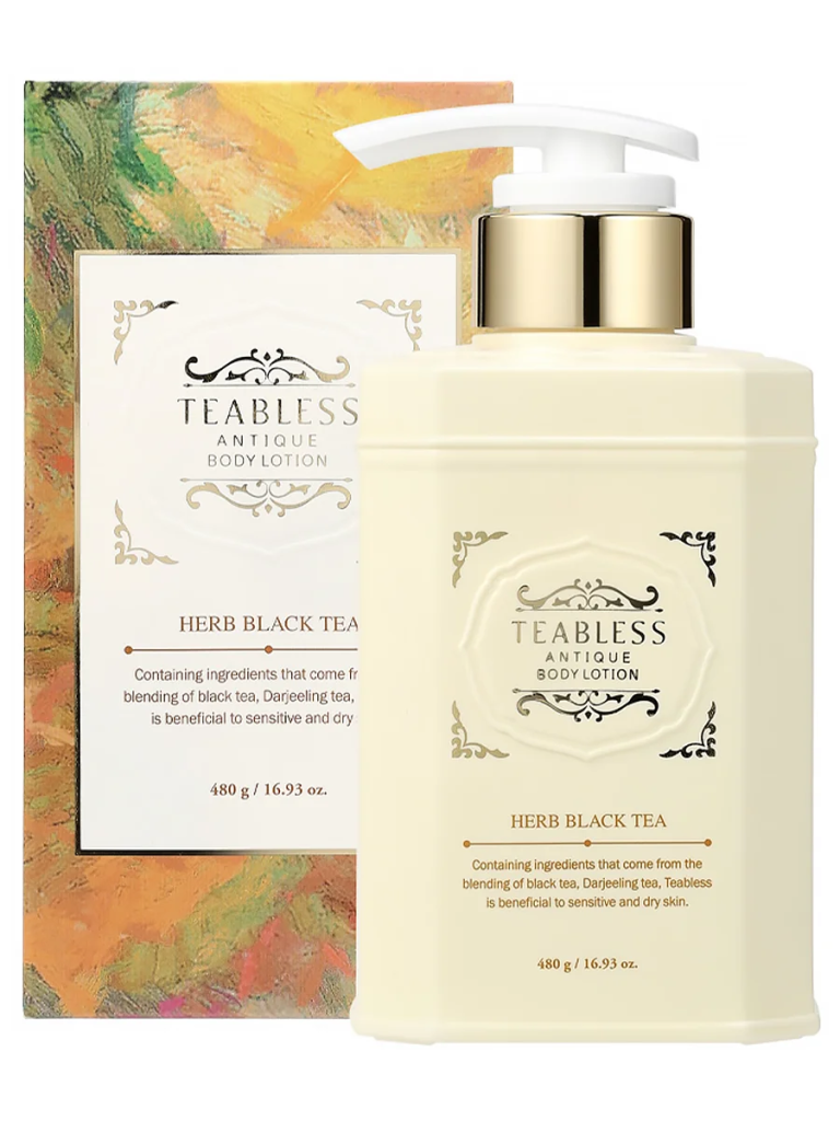 HERB BLACK TEA ANTIQUE BODY LOTION, 480g.